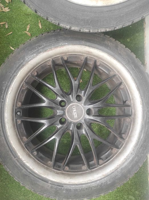 4броя джанти 18 5*112 ЕТ32 с 2 броя гуми