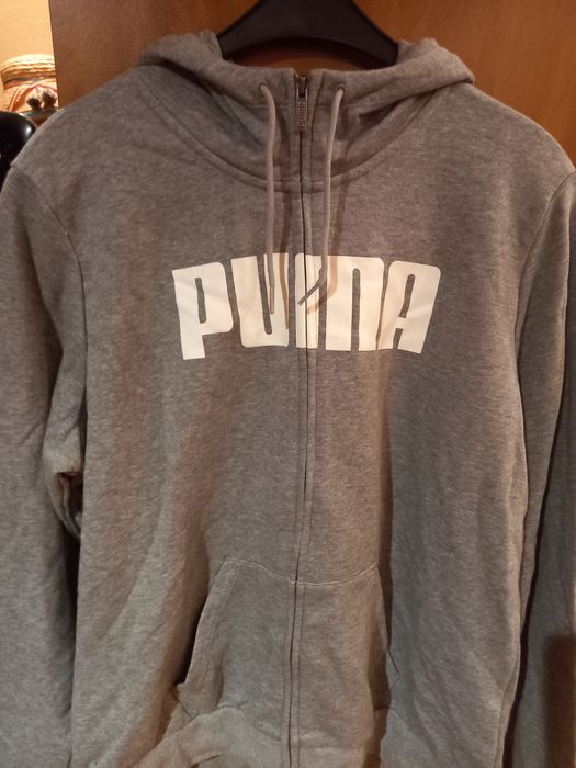 Hanorac Puma cu fermoar si gluga