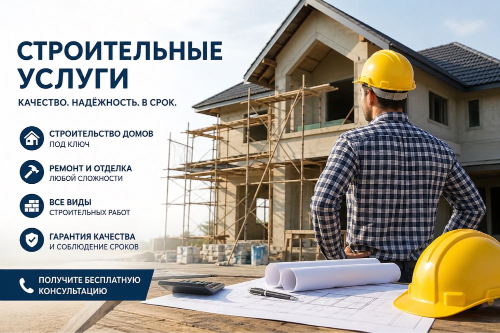 Профессиональные строительные услуги