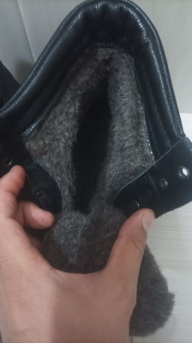 Ботинки кожаные ортопедические