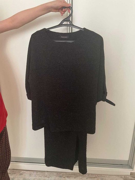 Костюм юбка черный