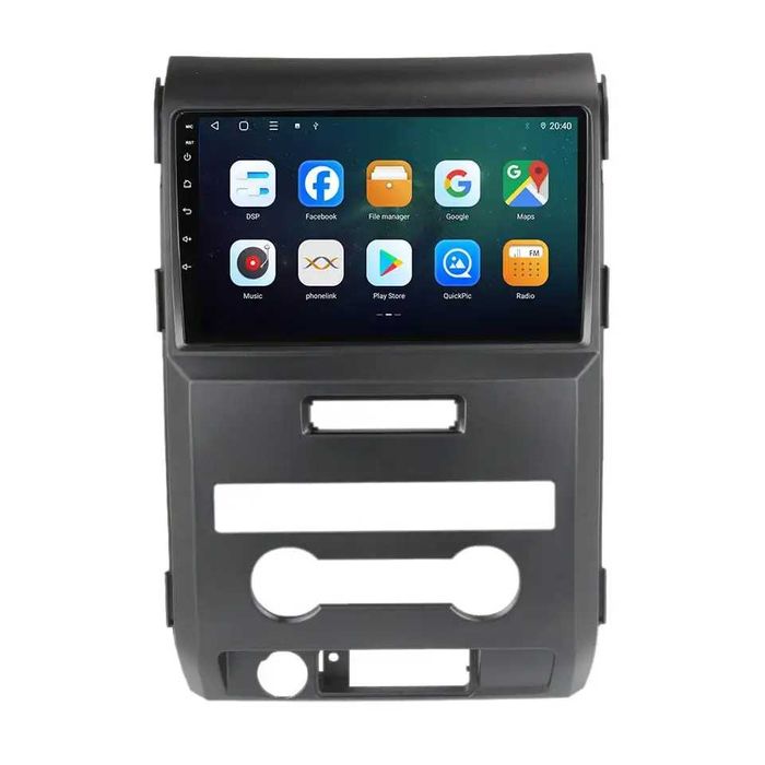 Navigatie Android 14 Ford F150 Raptor 2008 - 2014 Waze CarPlay +CAMERA