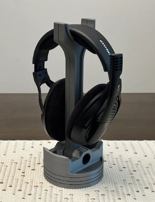 Suport căști piston printat 3d