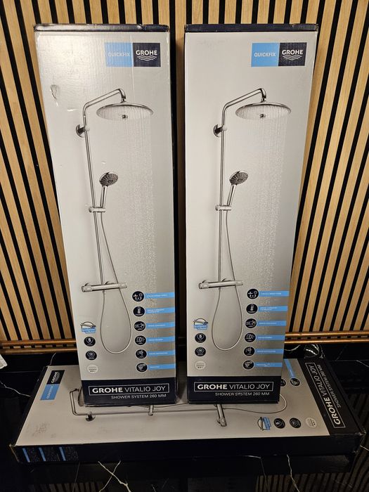 Grohe Vitalio Joy Shower System 260MM