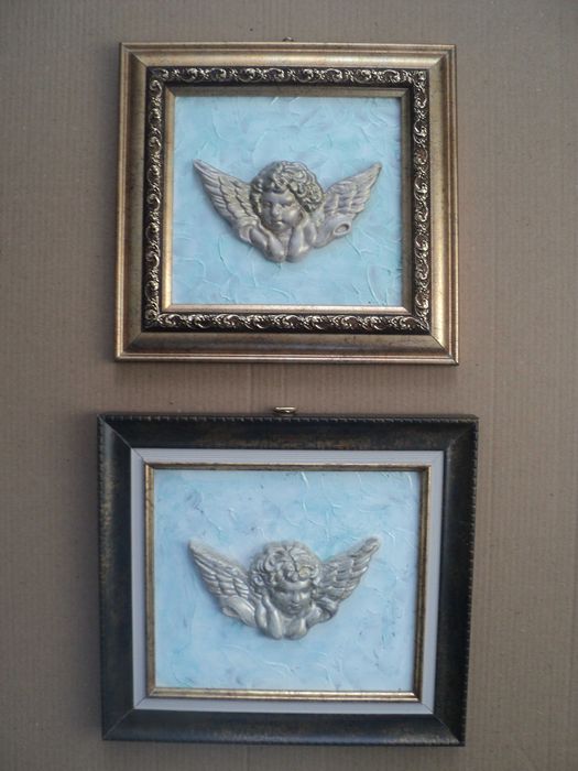 Сувенири от алабастър в рамка