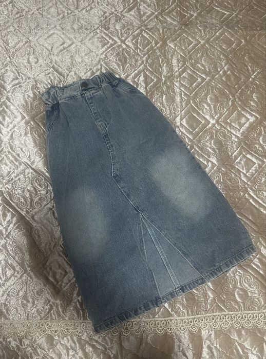 Детская джинсовая юбка на девочку