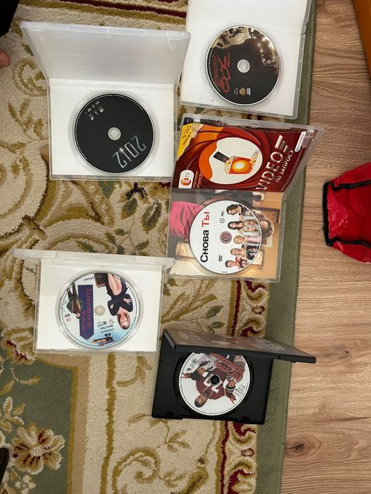 DVD диски разные