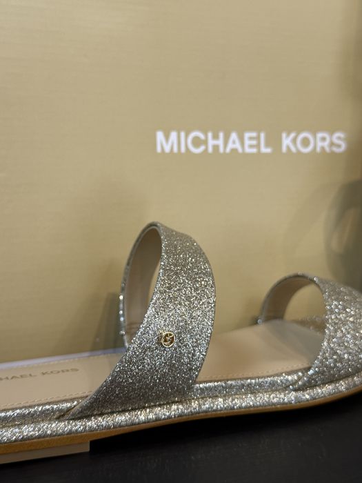 Дамски чехли Michael Kors Gold 35.36