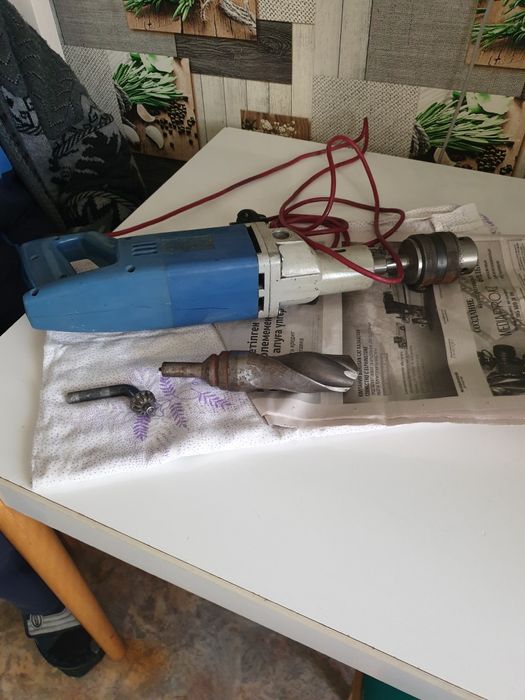 Советская электрическая дрель