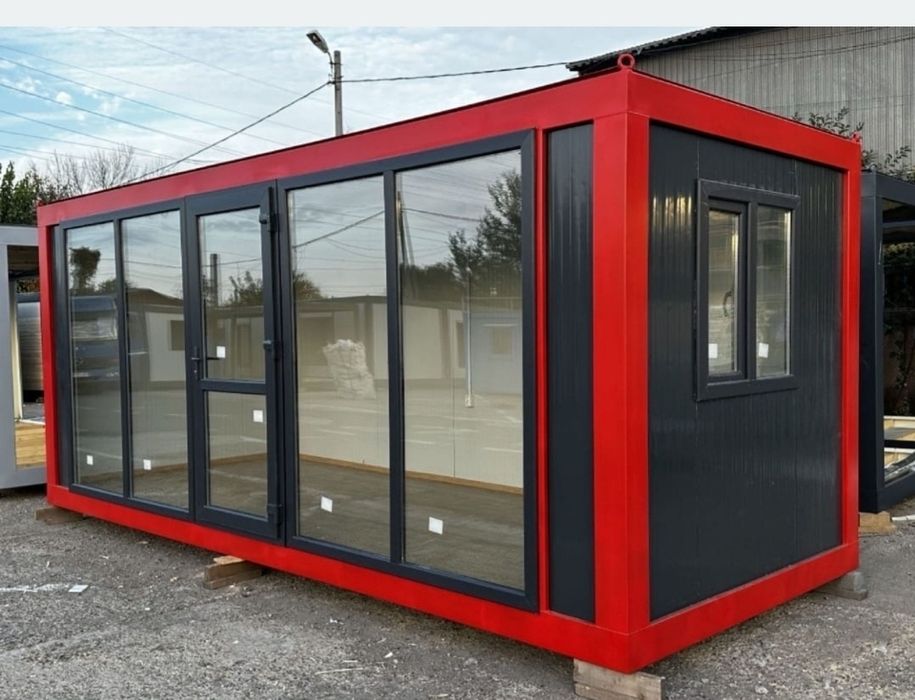 Containere modulare container birou șantier vitrina mures