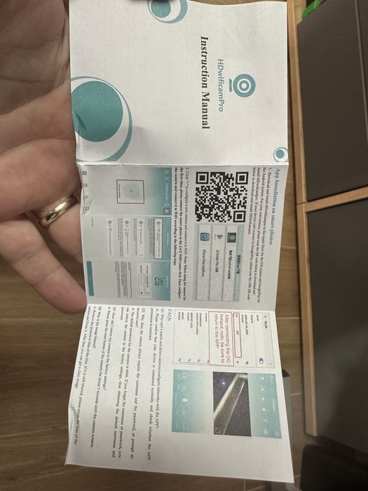 Camera video A9 cu wi-fi si slot card SD