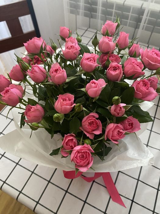 Цветы.Кустовые розы