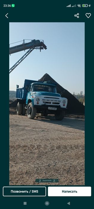 Клинец шебен кампот песок булыга доставка самосвалы ЗИЛ МАН КАМАЗ 24/7
