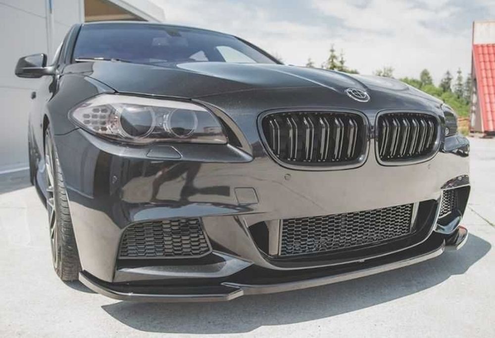 Prelungire lip spoiler bara fata BMW Seria 5 F10 F11 bara M Tech