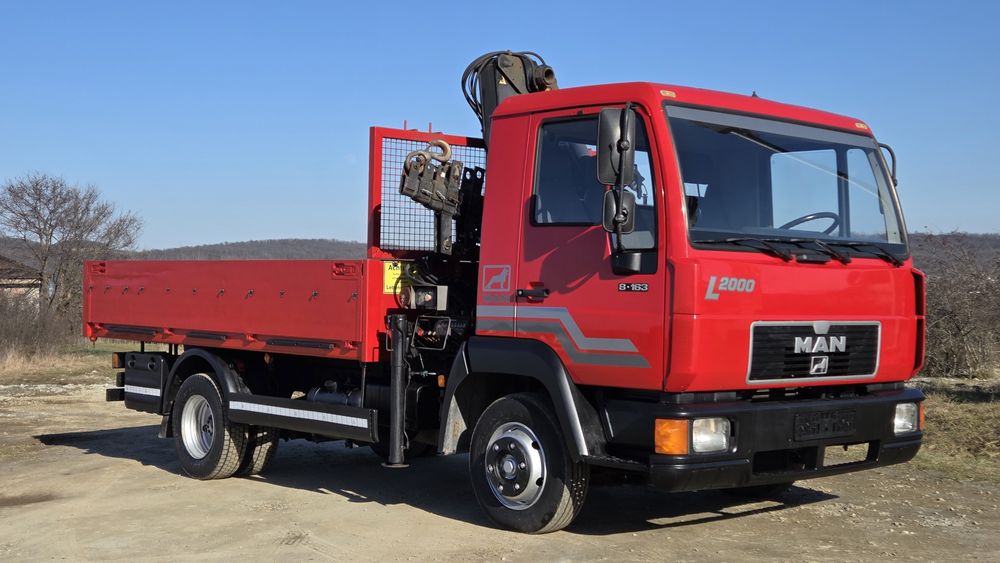 Man 7,5t - cu macara Hiab 045