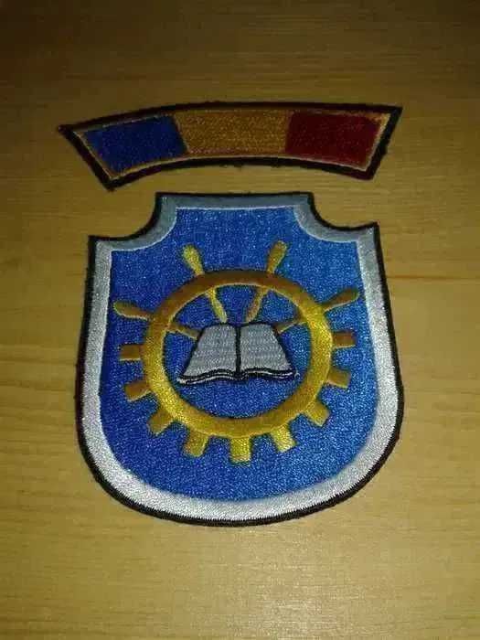 Ecuson brodat Scoala Militara de Maistri de Marina