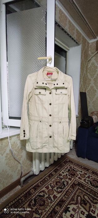 Куртка ветровка джинсовая