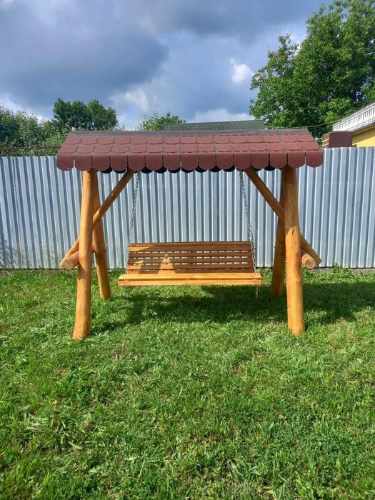 Leagane, bancute, mese, locuri de joaca mobilier rustic