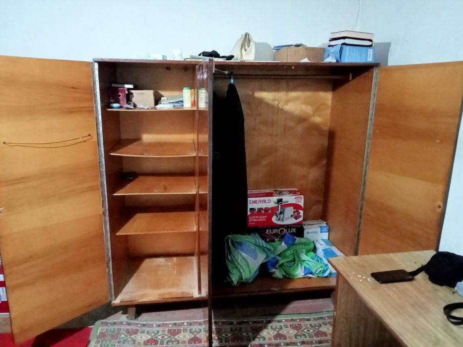 Shkaf oldingidan holati orta