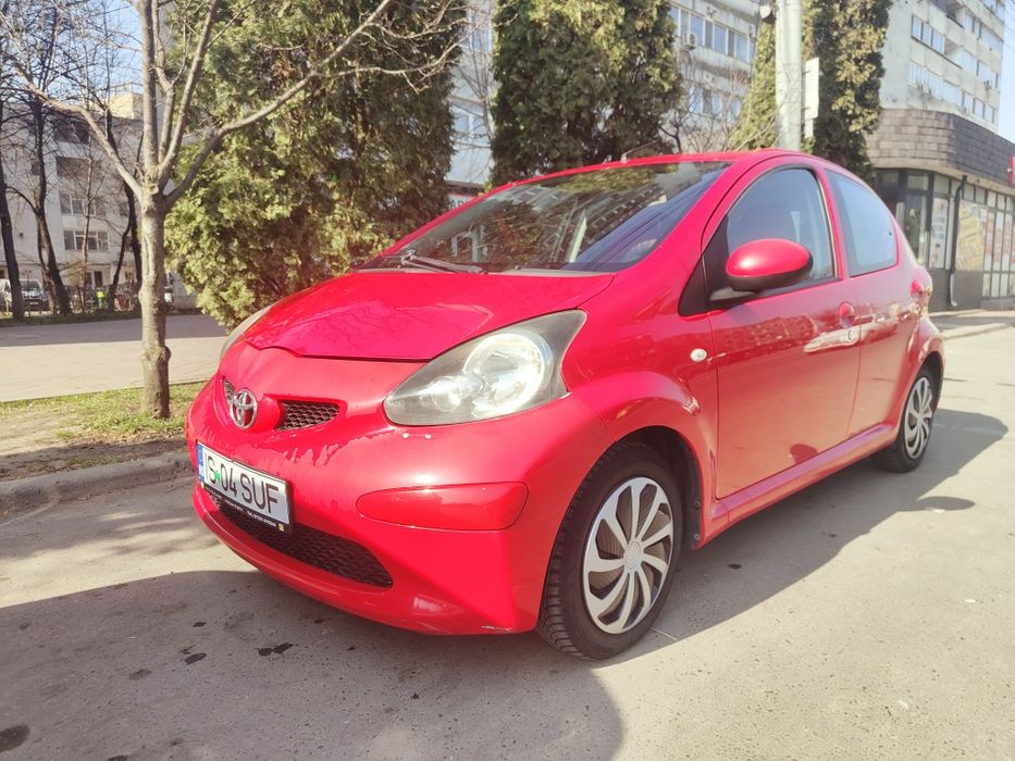 Toyota Aygo „Furia Roja”   Consum Mic, Super Sprintenă, Preț Mic