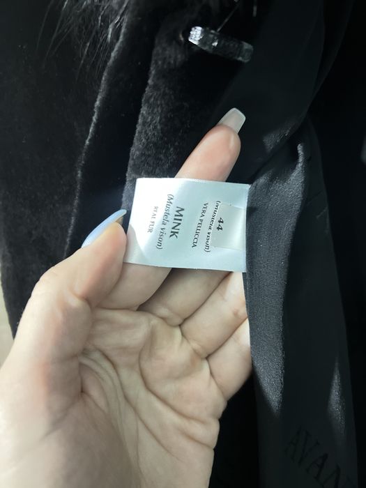 Шуба стриженной норки AVANTI