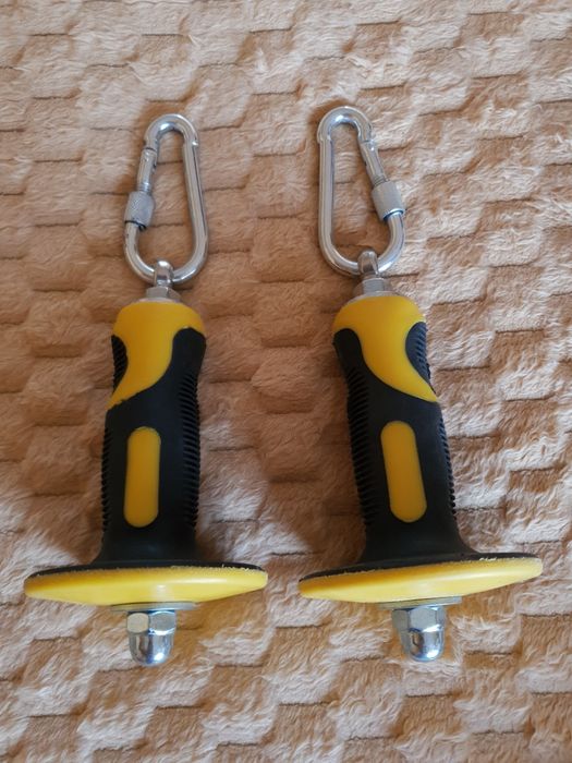 manere ergonomice fitness, gym, accesorii helcometru, triceps/biceps