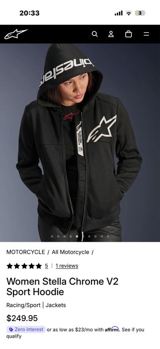 Alpinestars -дамско яке ,худи