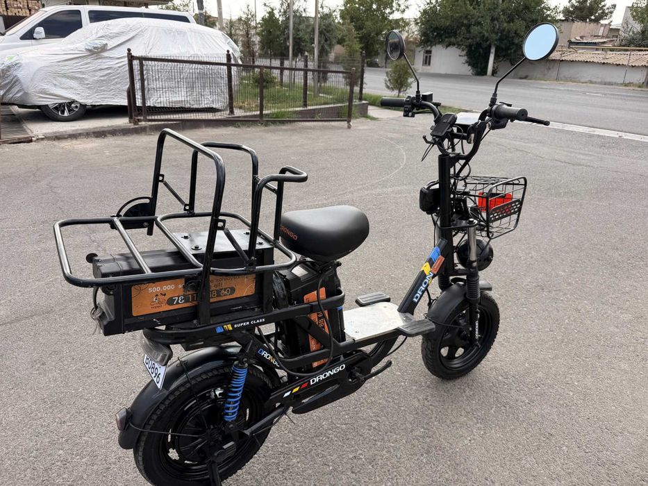Elektrovelosiped MONSTER DRONGO 700 Vt, 160 km yurish — 3 million so‘m