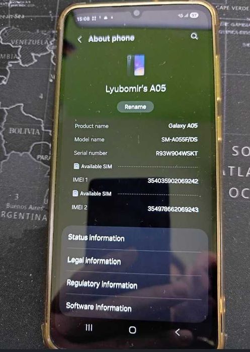 Смартфон Samsung Galaxy A05, Ram 128 GB