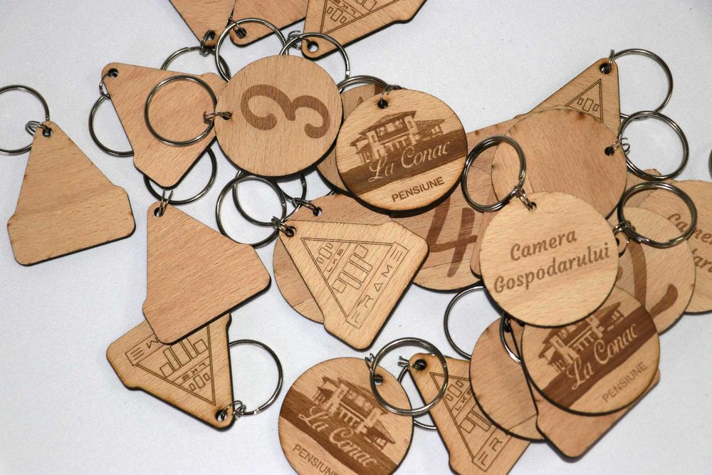 Breloc personalizat Handmade Pensiuni Hoteluri