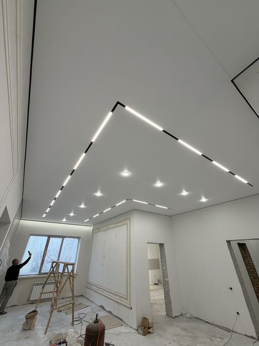 Натяжные потолки