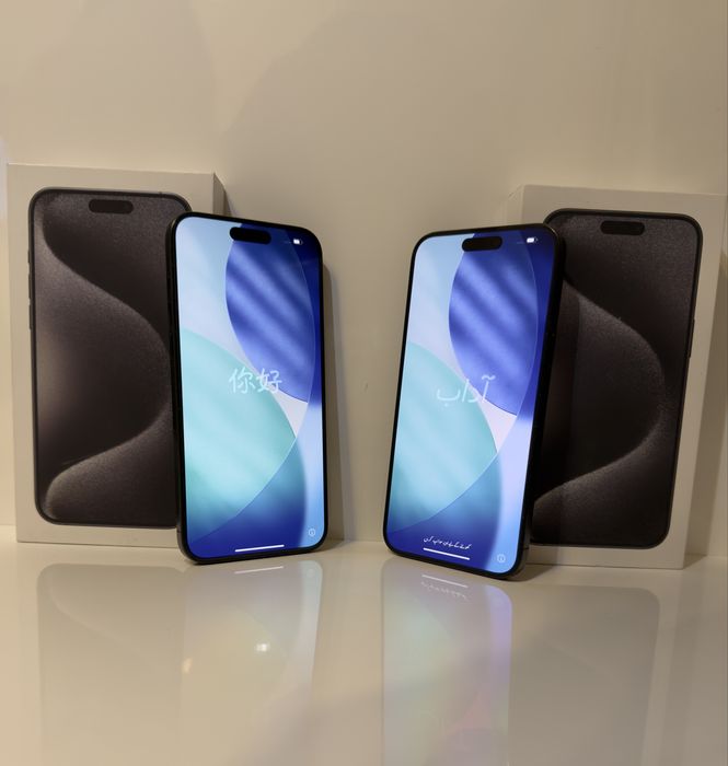 Iphone 15 Pro Max 256 GB - 2 броя - КАТО НОВИ - ЦЕНАТА Е ЗА БРОЙ