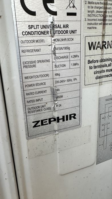 Zephir MDM-24HR-SCO4 aer conditionat split