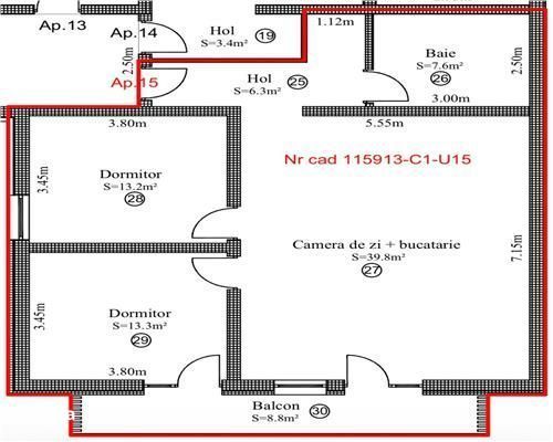 Ap exclusivist 3 camere – 80 mp utili – Regina Residence, Selimbar