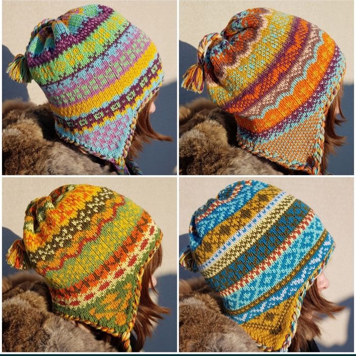 Яркая шапка для ярких людей