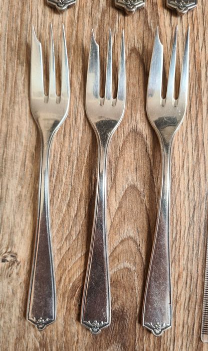 Посребрени десертни вилици, Dieufuls, Дюселдорф, Германия