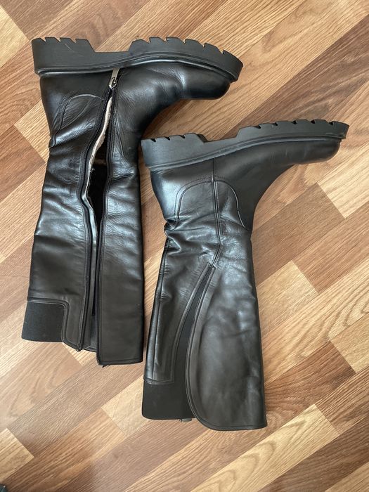 Зимнии сапоги, теплые