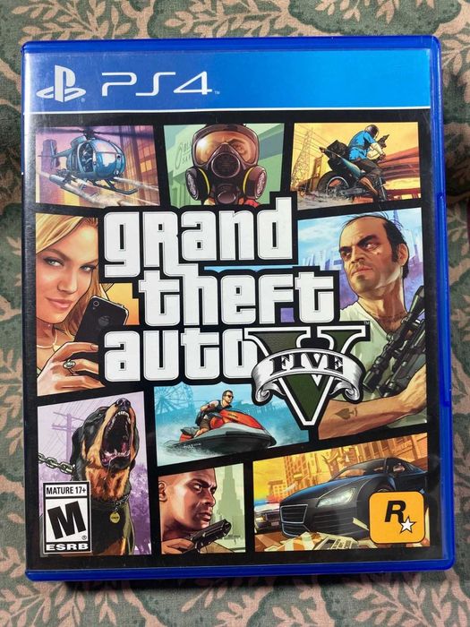обмен диск GTA5 PS4
