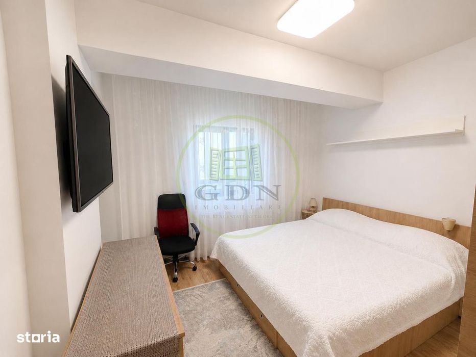 Apartament 2 camere | 47,9 mp + balcon 9,9 mp | Etaj 1/3 | Centrala pr — fotografia 3