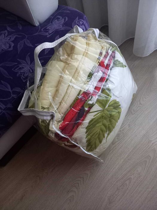 Олекотена завивка зимна за спалня