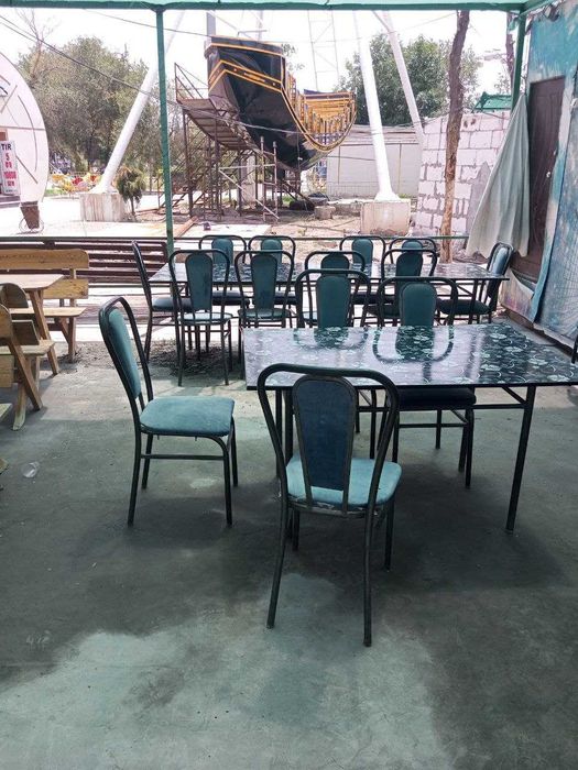 Ovqatlanish biznesi uchun stol stullar