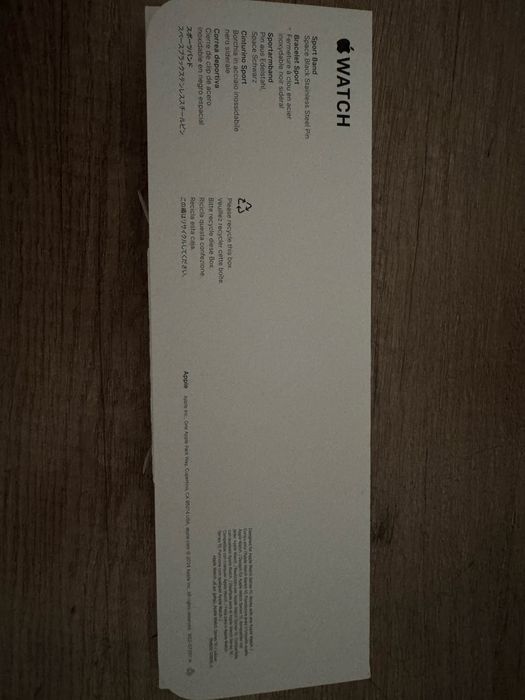 Новый Ремешок для Apple watch 10/11 46 mm , Оригинал, S/M, new