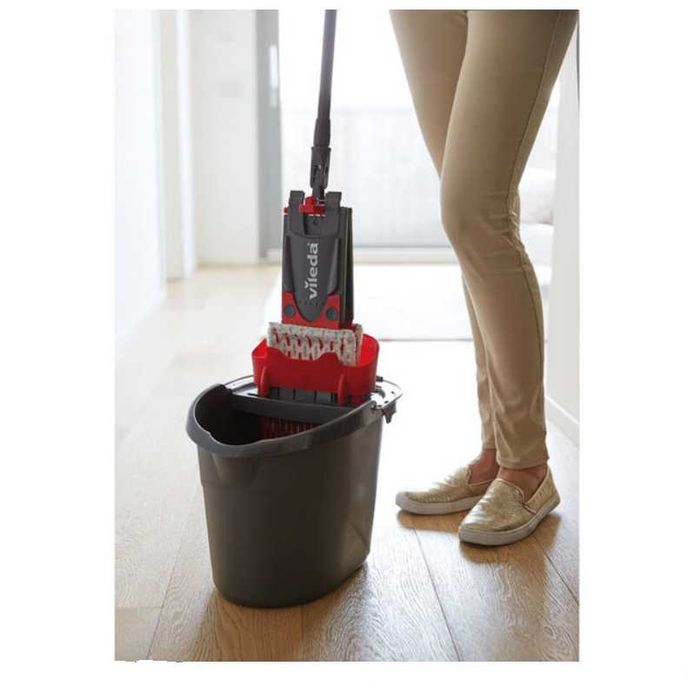 Комплект моп с кофа Mercado Trade, За почистване на подови настилки