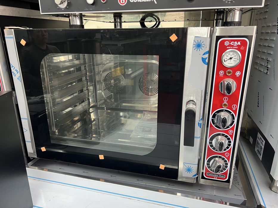 Конвектомат електрически за 6 тави Терморегулатор до 300 градуса