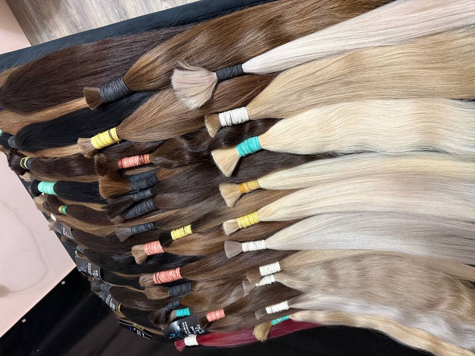 Продам оптом натуральные волосы разные