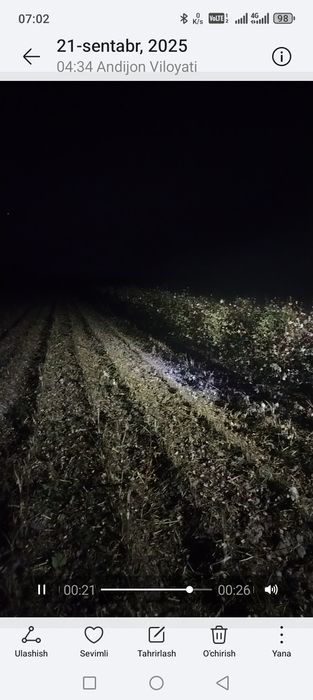 Mulcher 2.40 m sotiladi