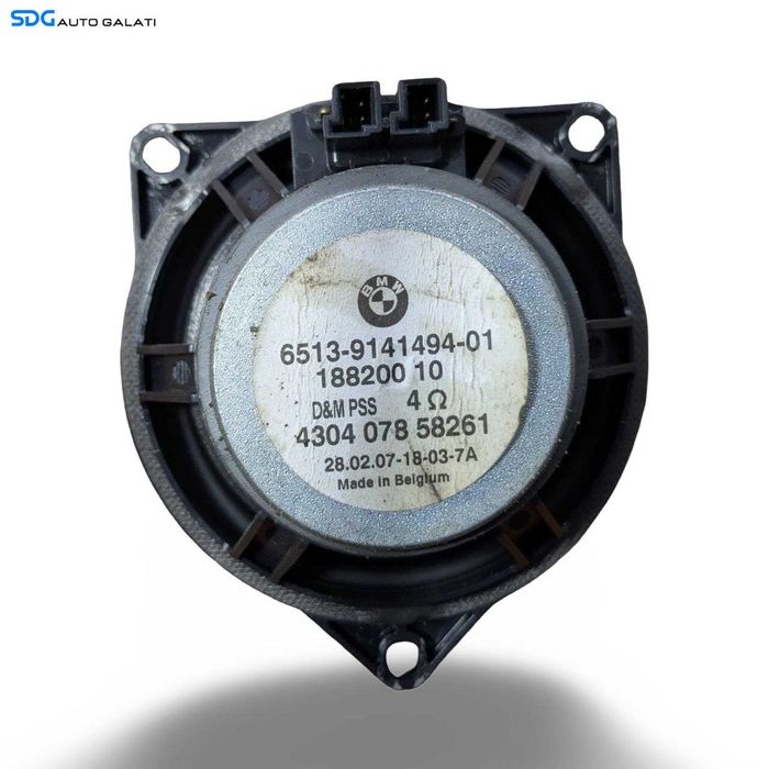 Boxa Difuzor Audio Usa Portiera Fata Spate Stanga BMW Seria 5 E60 E61 2006 - 2010 Cod 6513-9141494-01 9141494 430407858261 [L9597]
