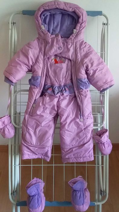 Детский зимний комбинезон