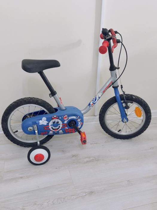 Детско колело с помощни гуми 14 цола