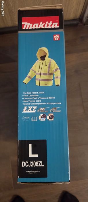 Makita  Jacheta cu incalzire compatibila cu acumulatori 18V si 14.4V L